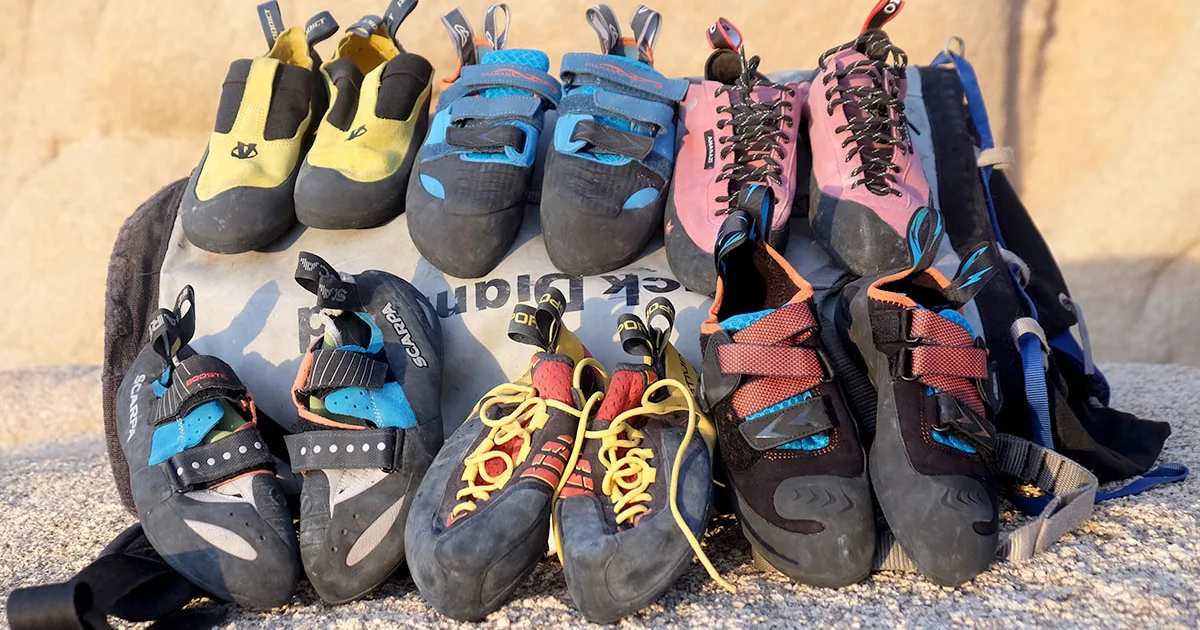 Types of Rock Climbing Shoes